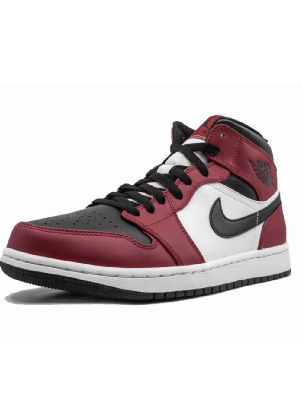 Nike Air Jordan 1 Mid Chicago Black Toe